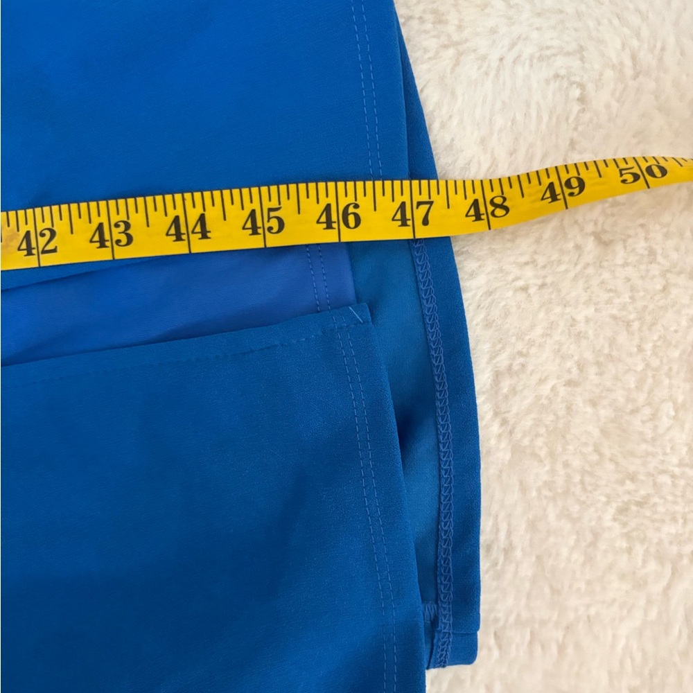 Lulus Davana Bright Blue Cutout Midi Dress Size Small - Picture 7 of 10